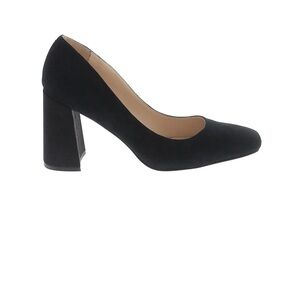 Nine West Black Heels Elegant Block Pumps